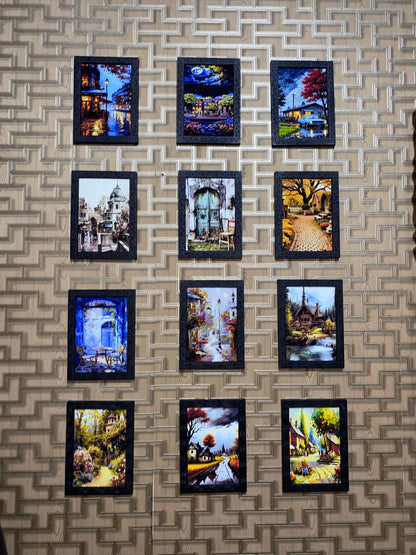4-in-1 Premium Wall Frame Bundle – 48 Pieces Collection