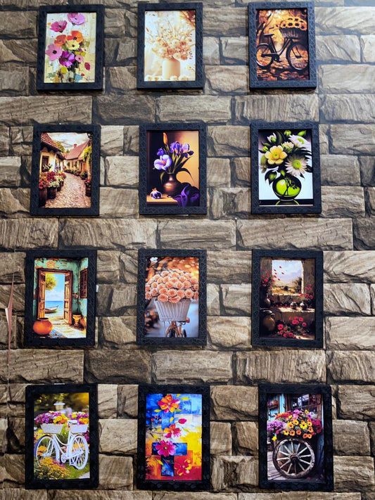 4-in-1 Premium Wall Frame Bundle – 48 Pieces Collection